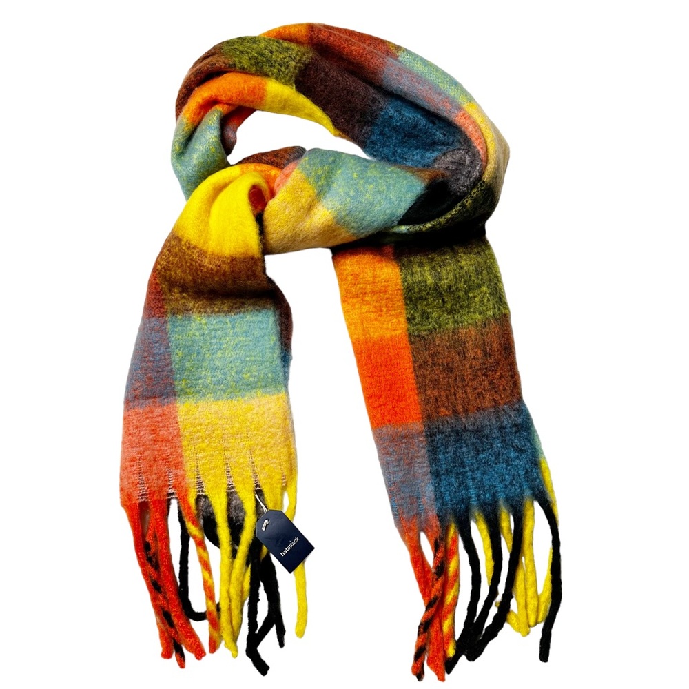 Nwt Revolve Hat Attack Studio Lofty Scarf Bright … - image 2